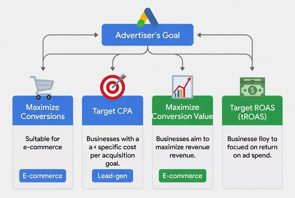自动出价策略到底该怎么选